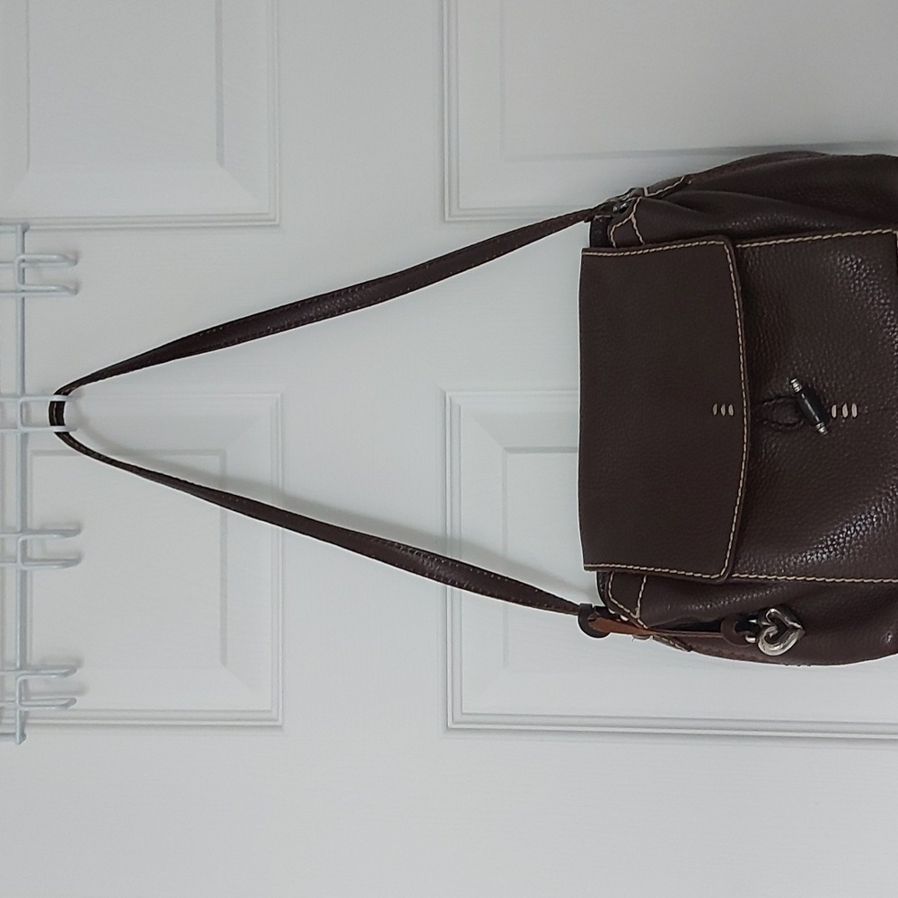 Brighton leather purse with snap closure